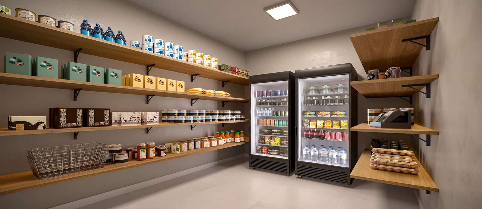 Mini mercado — Elev Saúde
