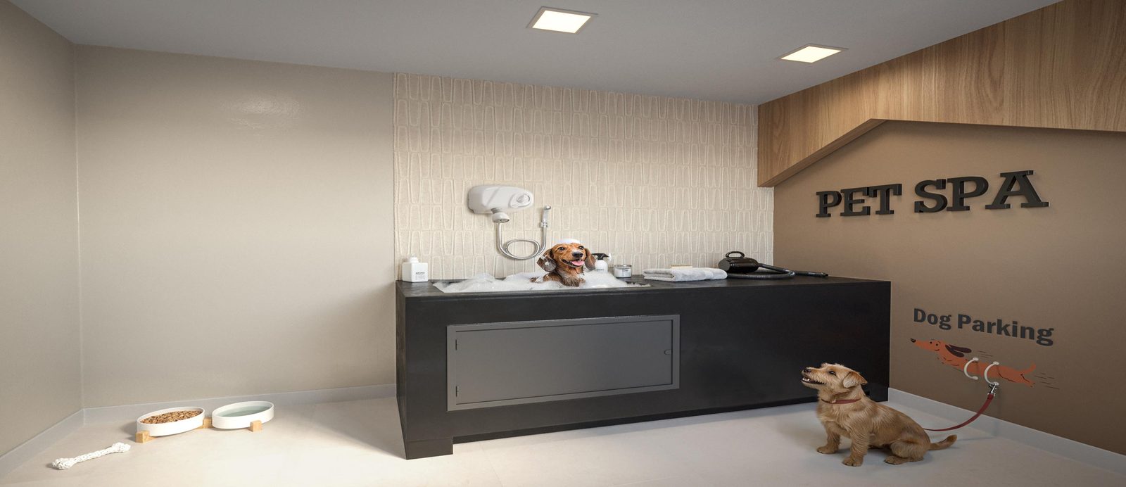 Pet care / Pet spa — Elev Saúde